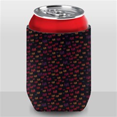Pattern Ha Ha Ha  Abstract Black Dark Doodle Hahaha Pattern Physco Can Holder
