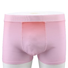 Scarlet Red To Pink Lace Bilinear Gradient Men s Boxer Briefs