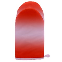 Scarlet Red To Pink Lace Bilinear Gradient Microwave Oven Glove
