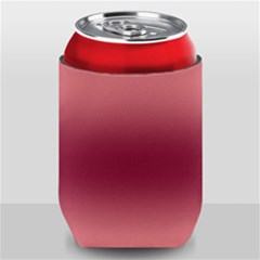 Coral Pink To Burgundy Red Bilinear Gradient Can Holder