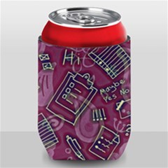 Abstract Art Pattern Design Background Can Holder