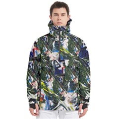 Snow In A City-1-1 Men s Pullover Zip Ski And Snowboard Waterproof Breathable Jacket