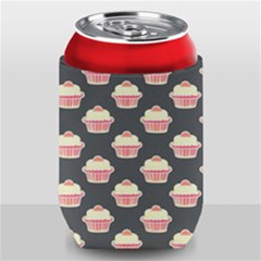 Retro 40s 50s Cupcake Pattern 4 Can Holder