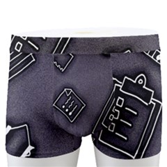 Background Wallpaper Pattern Notes Men s Boxer Briefs