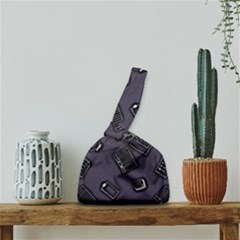 Background Wallpaper Pattern Notes Japanese Wrist Knot Bag