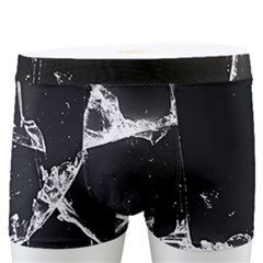 Dark Patch Art Crack Construction Men s Boxer Briefs