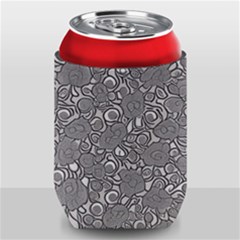 Mid Century Retro Floral 1970s 1960s Pattern 85 Can Holder