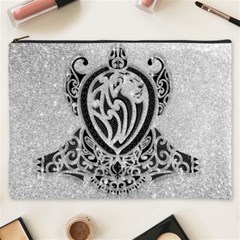 Diamond Bling Lion Cosmetic Bag (xxxl)