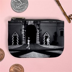 Vintage Principality Of Monaco & Princely Palace 1970 Coin Change Purse