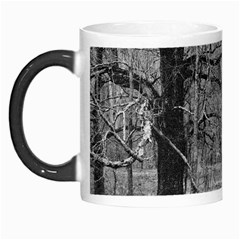 Black And White Forest Morph Mug