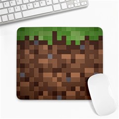 Minecraft Grass Product Large Mouse Pad (rectangle)