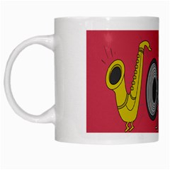 Jazz White Coffee Mug