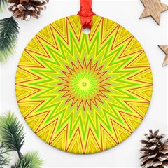 Mandala Round Ornament (two Sides)