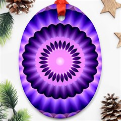 Mandala Oval Ornament