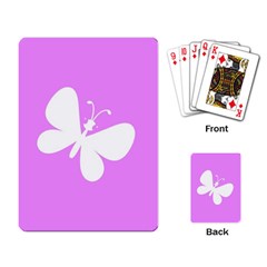 Butterfly Playing Cards Single Design