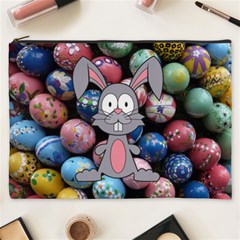 Easter Egg Bunny Treasure Cosmetic Bag (xxxl)