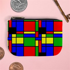Mondrian Coin Change Purse