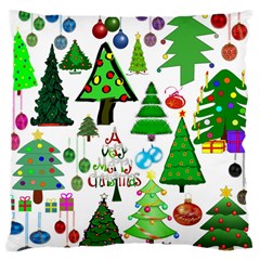 Oh Christmas Tree Large Cushion Case (single Sided) 