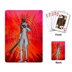 White Knight Playing Cards Single Design