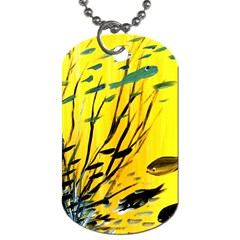 Yellow Dream Dog Tag (one Sided)