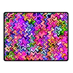 Swirly Twirly Colors Fleece Blanket (small)