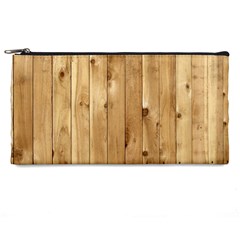 Light Wood Fence Pencil Cases