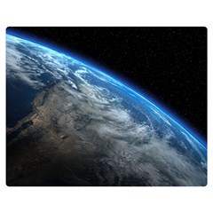 Earth Orbit Double Sided Flano Blanket (medium) 