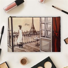 Paws For Thought  Paris  Cosmetic Bag (large)