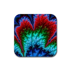 Amazing Special Fractal 25b Rubber Coaster (square) 