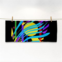 Colorful Abstract Art Hand Towel