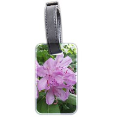 Purple Rhododendron Flower Luggage Tags (two Sides)