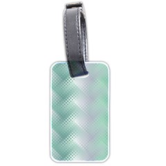 Background Bubblechema Perforation Luggage Tags (two Sides)