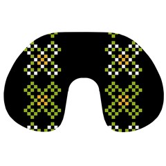 Vintage Pattern Background  Vector Seamless Travel Neck Pillows