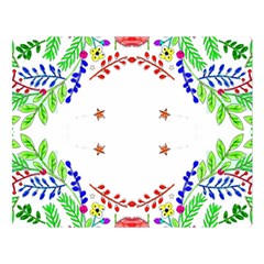 Holiday Festive Background With Space For Writing Double Sided Flano Blanket (large) 
