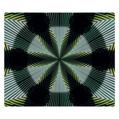 Lines Abstract Background Double Sided Flano Blanket (small) 