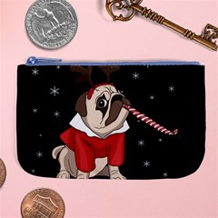 Pug Xmas Large Coin Purse