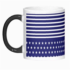 American Flag Patriot Red White Morph Mugs
