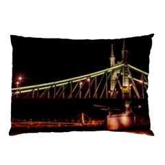 Budapest Hungary Liberty Bridge Pillow Case