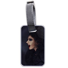 Vampire Woman Vampire Lady Luggage Tags (two Sides)