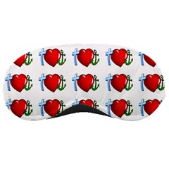Cross Heart Anchor Love Hope Sleeping Masks