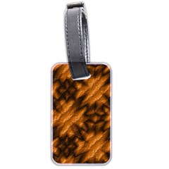 Background Texture Pattern Luggage Tags (two Sides)