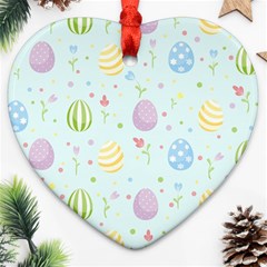 Easter Pattern Ornament (heart)