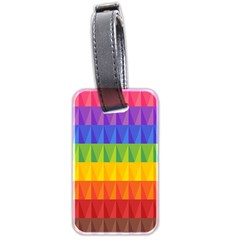 Abstract Pattern Background Luggage Tags (two Sides)