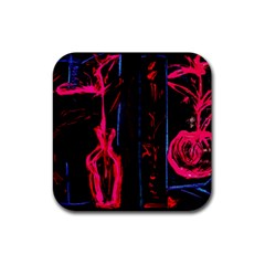 Calligraphy Rubber Coaster (square) 