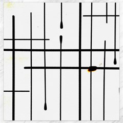 White Limits By Jandi Canvas 20  X 20  