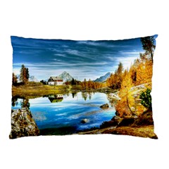 Dolomites Mountains Italy Alpin Pillow Case