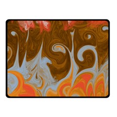 Fire And Water Fleece Blanket (small)