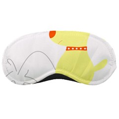 Mutt Dog Animal Domestic Vector Sleeping Masks