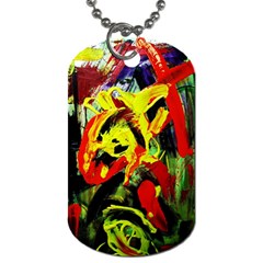 Fish And Bread-1/1 Dog Tag (one Side)