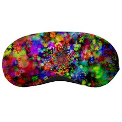 Background Color Pattern Structure Sleeping Masks